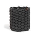 Tekstylny koszyk ø 25x25 cm Peach Skin Round M – Bigso