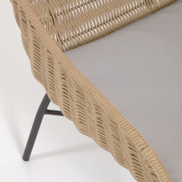 Ręcznie pleciony fotel zewnętrzny Kave Home Abeli-image-1