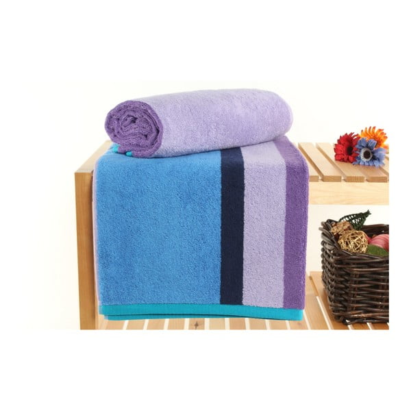 Zestaw 2 ręczników Peter Purple, 70x140 cm
