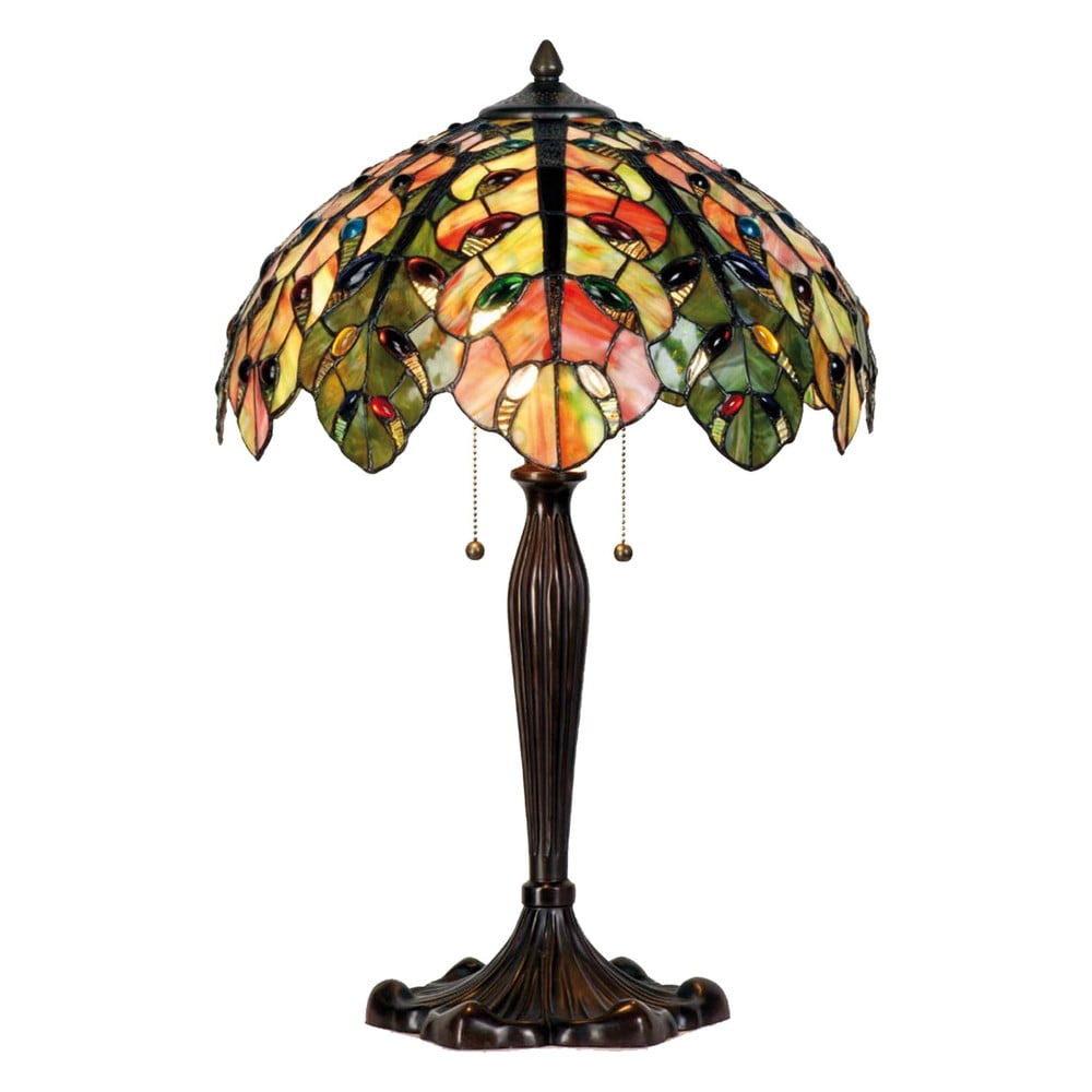 Lampa stołowa Tiffany Complete, 43 cm