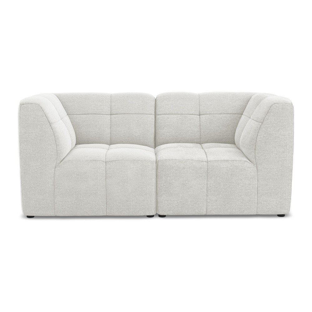 Biała sofa z materiału bouclé 180 cm Aloha – Makamii