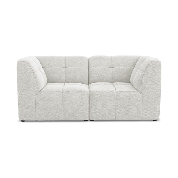 Biała sofa z materiału bouclé 180 cm Aloha – Makamii