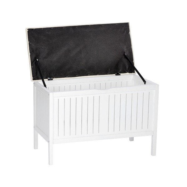 Biała ławka ze schowkiem Wenko Oslo-image-2