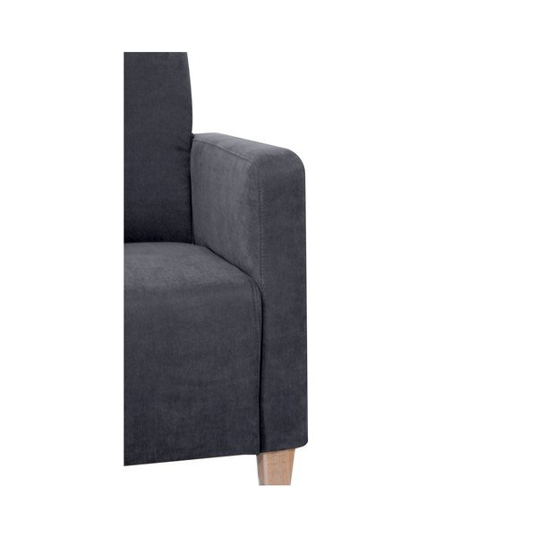 Antracytowy fotel Max Winzer Milla Velor-image-4