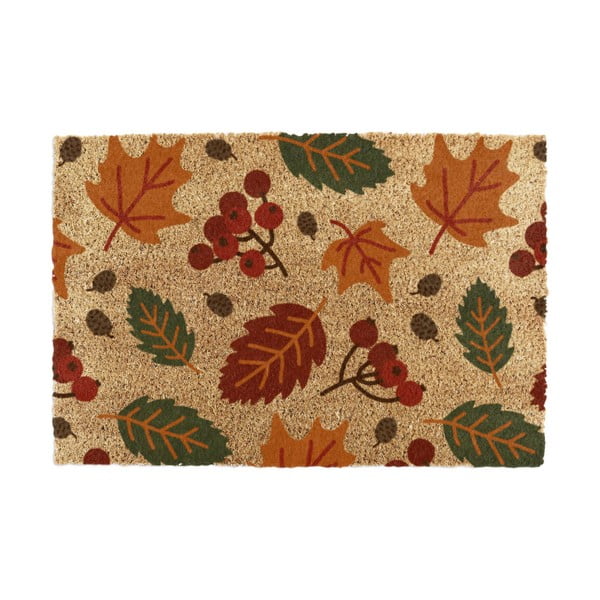 Wycieraczka z włókna kokosowego 40x60 cm Autumn Leaves – Artsy Doormats