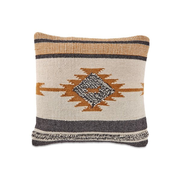Poszewka na poduszkę z bawełny i wełny Nkuku Tussi Mara, 50x50 cm