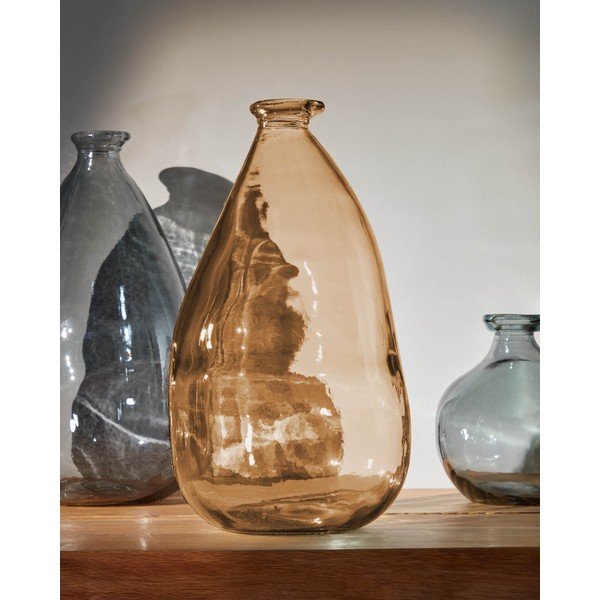 Brązowy wazon (wysokość 36 cm) Brenna – Kave Home-image-1