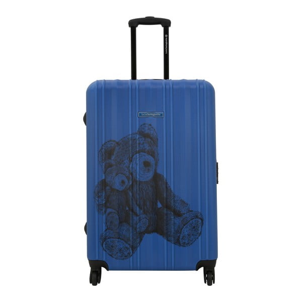 Niebieska walizka LULU CASTAGNETTE Full, 107 l