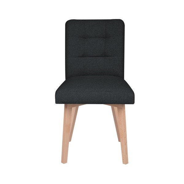 Czarne krzesło Mazzini Sofas Tulip