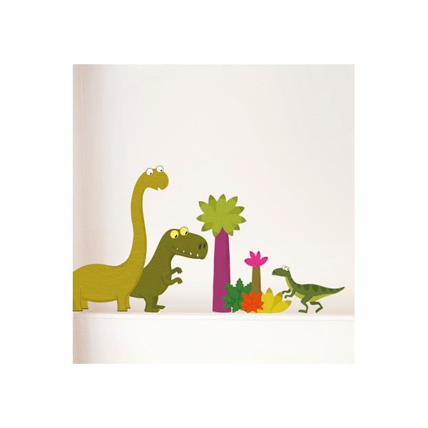 Naklejka na ścianę Dinozaury