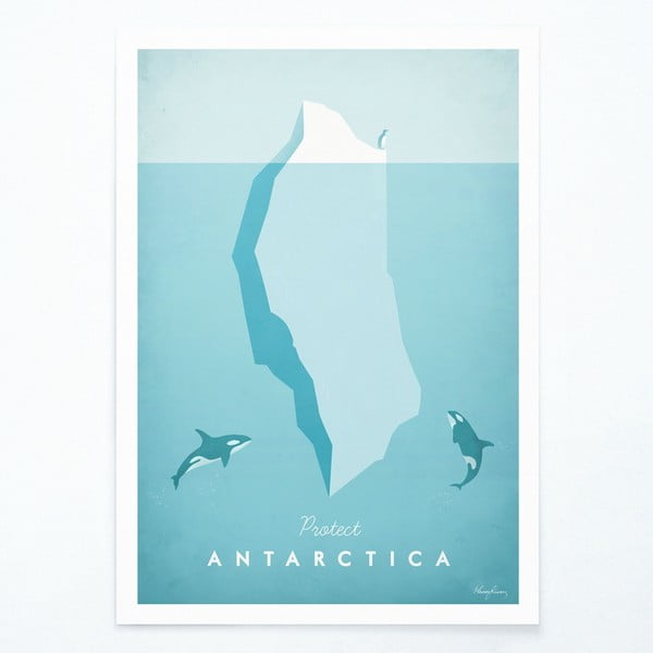 Plakat Travelposter Antarctica, A2