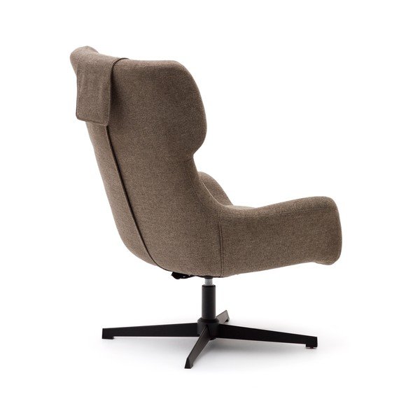 Brązowy fotel Zalina – Kave Home-image-4