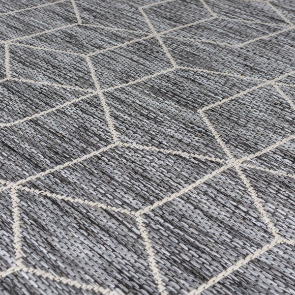Szary dywan odpowiedni na zewnątrz 170x120 cm Napoli – Flair Rugs-image-2