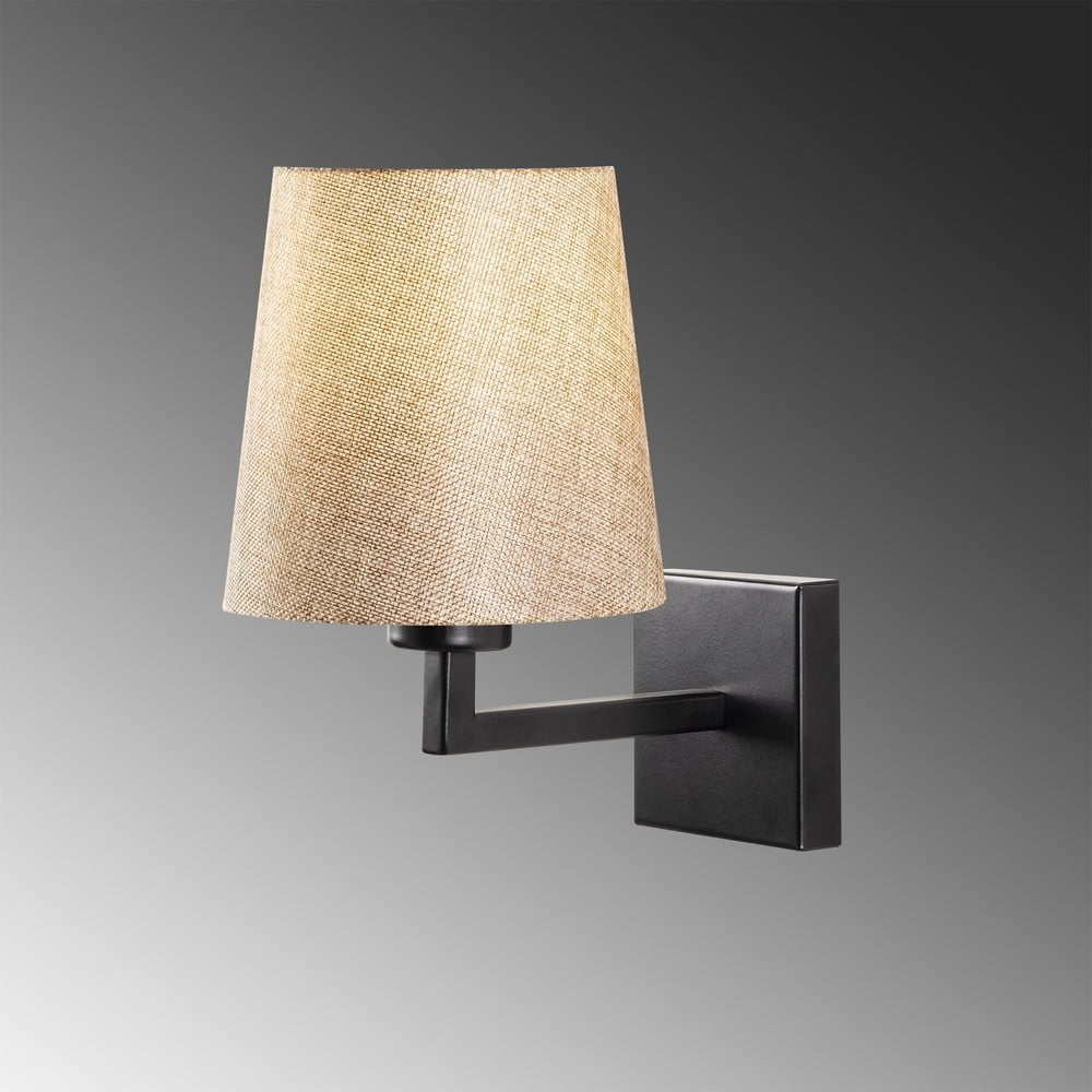 Czarny/kremowy kinkiet ø 18 cm Profil – Opviq lights (zdjęcie 4)