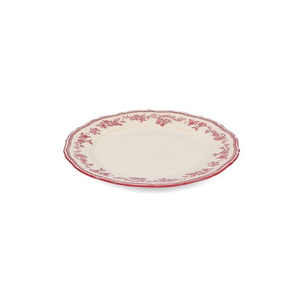 Bordowy/w kolorze kości słoniowej porcelanowy talerz deserowy ø 21,5 cm Cyril – S|P Collection-image-2
