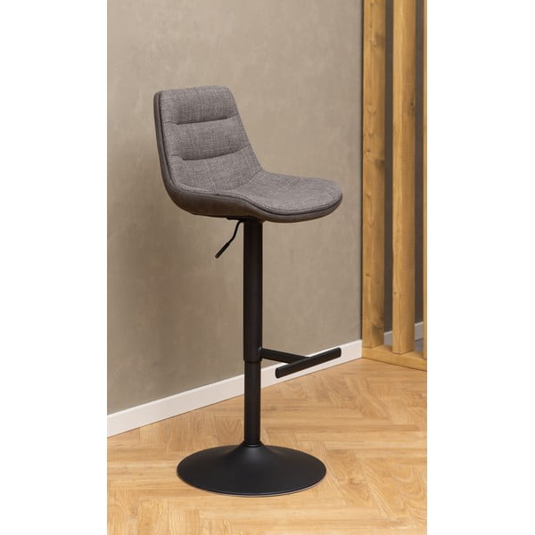 Szary hoker z regulowaną wysokością (wysokość siedziska 86 cm) Adisa – Actona-image-1