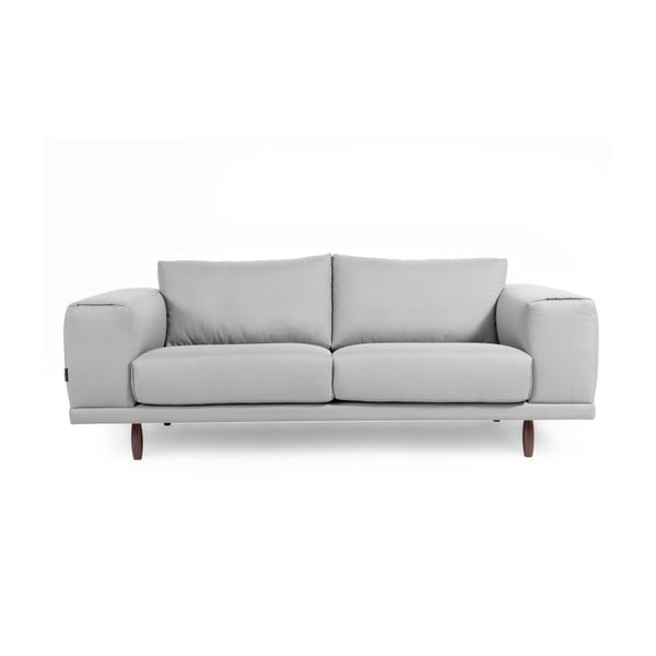 Szara sofa 2-osobowa Charlie Pommier Relax