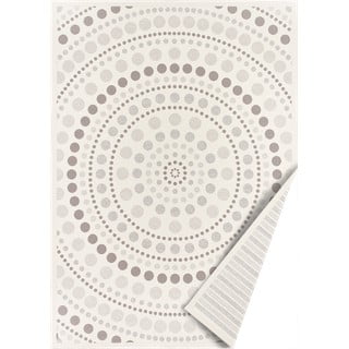 Biało-szary dwustronny dywan Narma Oola, 70x140 cm