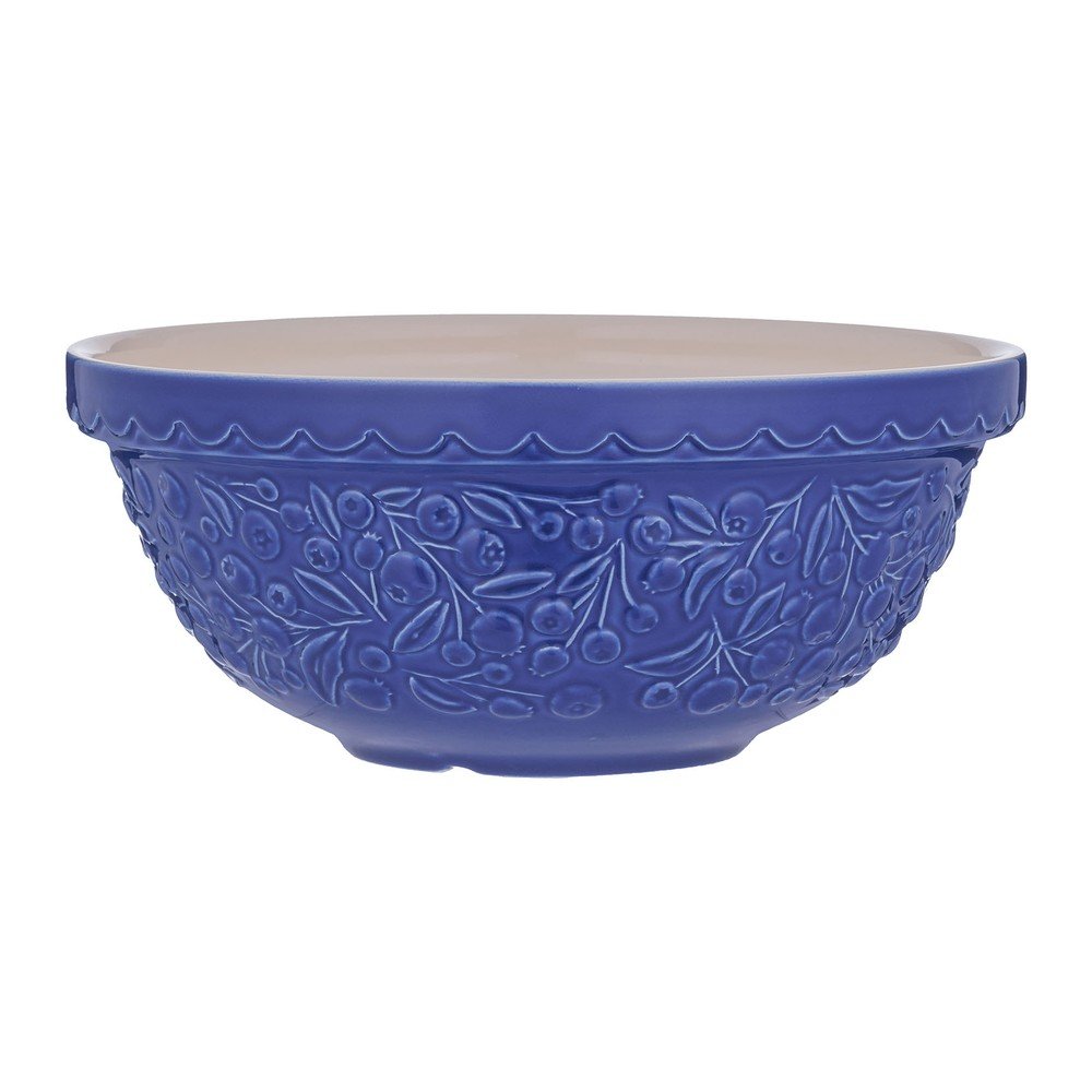 Niebieska kamionkowa misa ø 26 cm Fruits Blueberry – Mason Cash