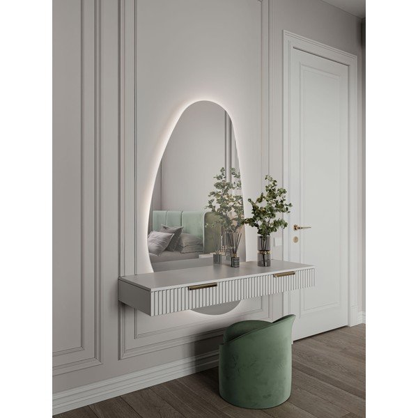 Lustro z oświetleniem ścienne 3x140 cm Lorin – Nova Luce-image-2