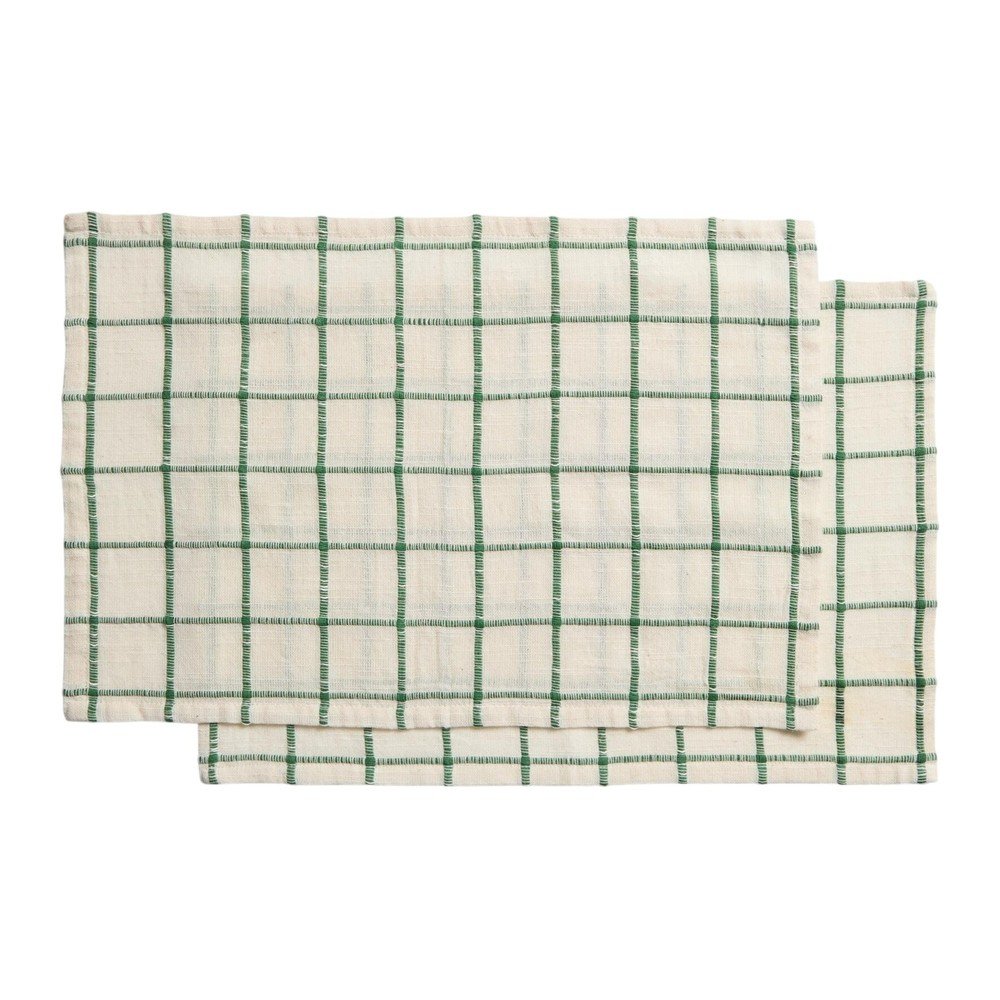 Tekstylne maty stołowe zestaw 2 szt. 35x50 cm Adesta – Kave Home