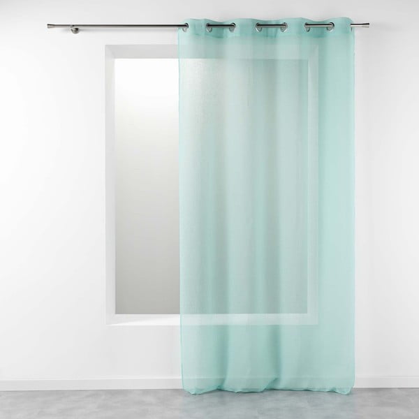 Miętowa firanka 140x280 cm Telma – douceur d'intérieur