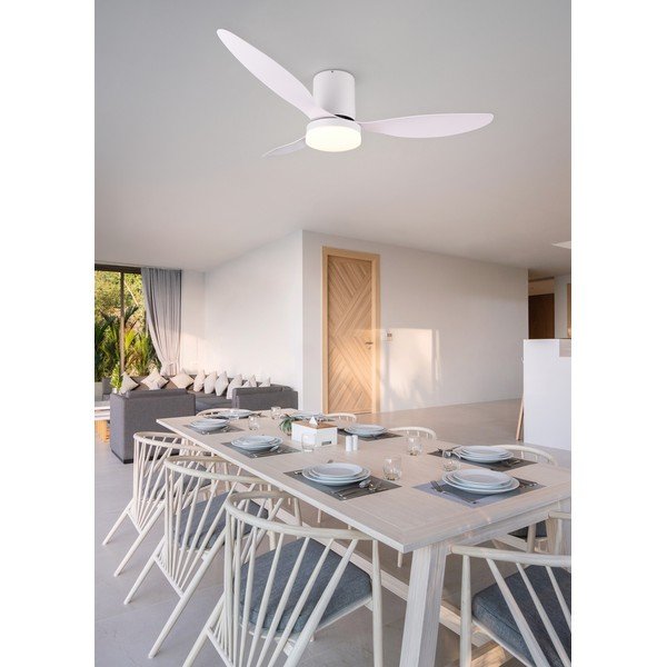 Lampa sufitowa LED w matowym białym kolorze ø 132 cm Göteborg – Reality-image-2