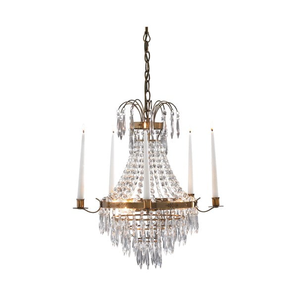 Lampa wisząca w kolorze złota ø 50 cm Krageholm – Markslöjd