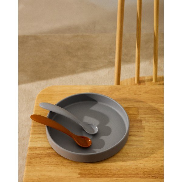 Silikonowy zestaw naczyń dla dzieci 2 szt. Lili – Kave Home-image-1