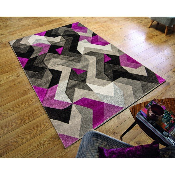 Dywan Flair Rugs Aurora Grey Purple, 80x150 cm-image-4