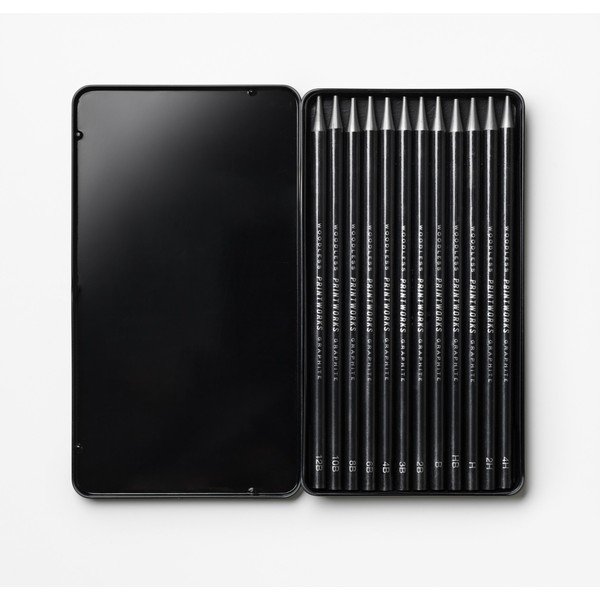 Ołówki zestaw 12 szt. Graphite – Printworks