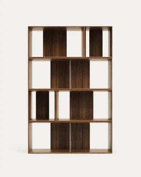 Modułowy system półek w dekorze orzecha 6 szt. 101x152 cm Litto – Kave Home-image-3