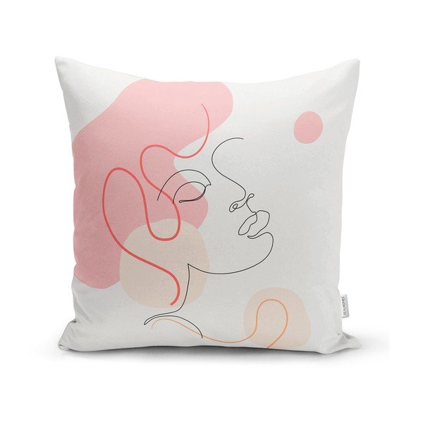 Zestaw 4 dekoracyjnych poszewek na poduszki Minimalist Cushion Covers Minimalist Woman, 45x45 cm-image-3