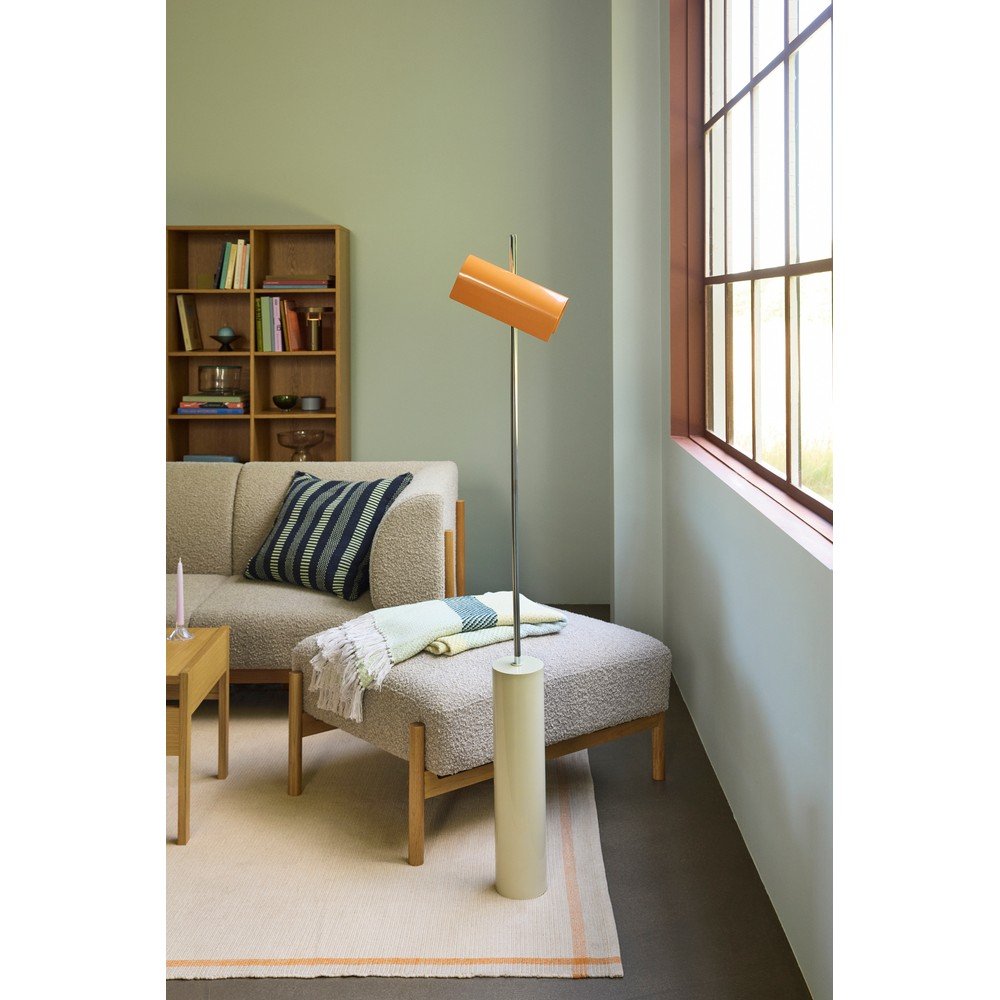 Pomarańczowa lampa stojąca LED ze ściemniaczem (wysokość 160 cm) Reflector – Hübsch (zdjęcie 3)