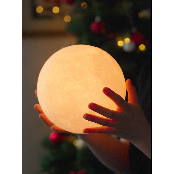 Ciemnobrązowa dekoracja świetlna na USB ø 12 cm Smart LunaSpin – Gingko-image-3