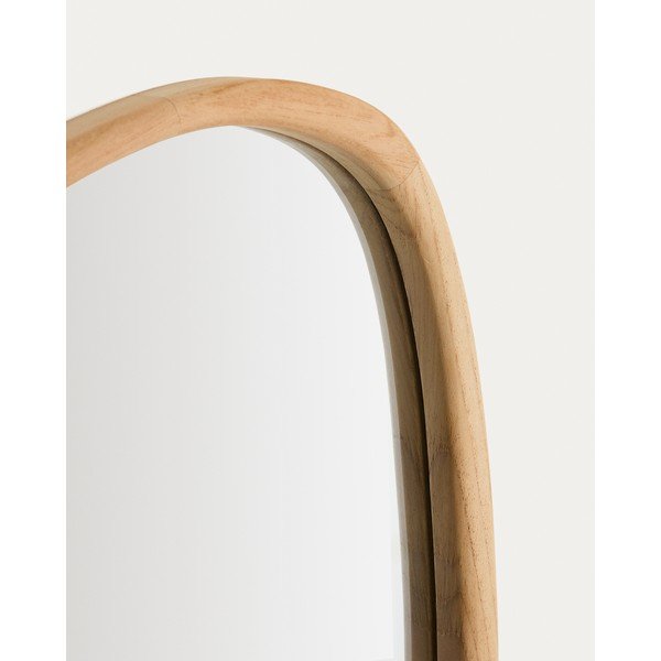 Lustro ścienne z drewnianą ramą 45,5x47 cm Alura – Kave Home-image-3