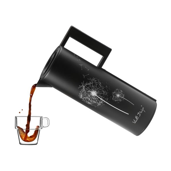 Czarny termos 1 l Corto – Vialli Design-image-2