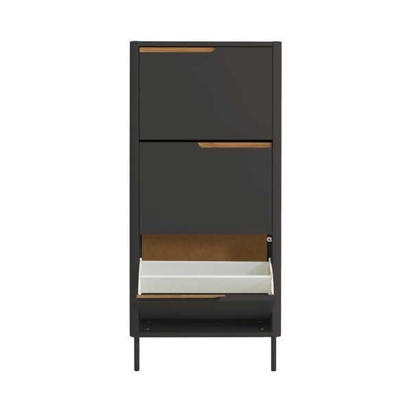 Antracytowa szafka na buty Tenzo Switch, 62x131 cm-image-3