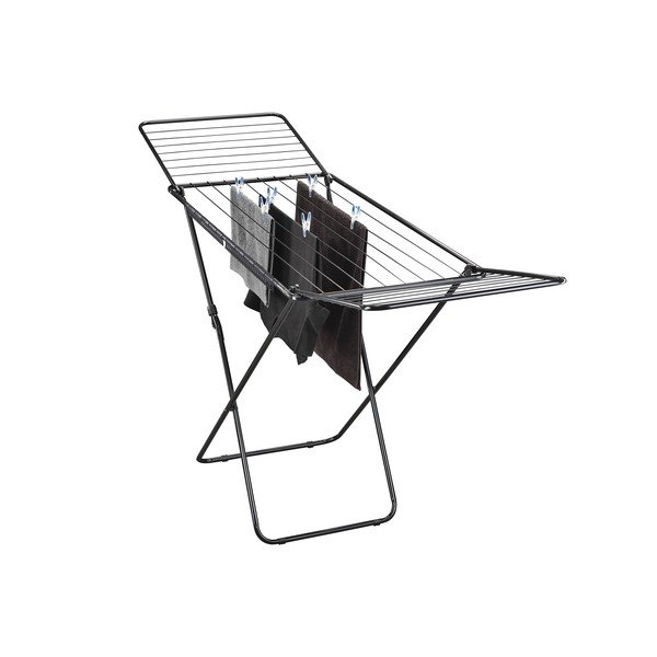 Czarna suszarka na pranie 20 m Classic 200 Easy – LEIFHEIT