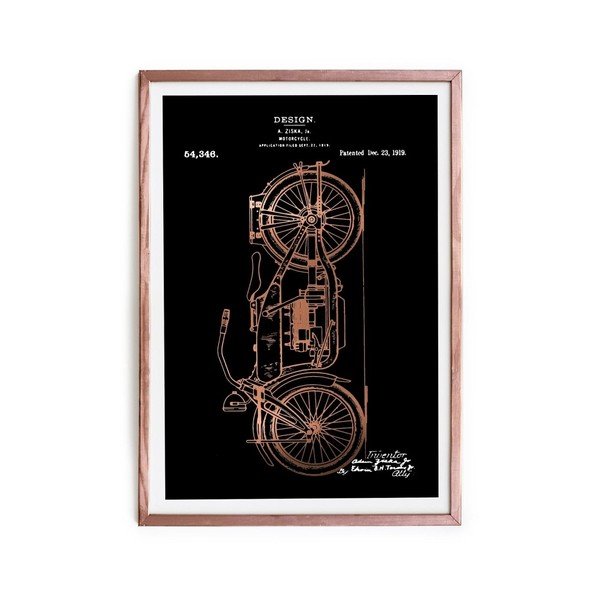 Obraz Really Nice Things Motorcycle, 40x60 cm