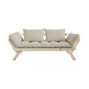 Sofa rozkładana Karup Design Bebop Natural Clear/Linen Beige