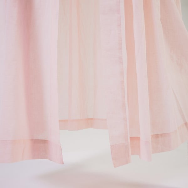 Jasnoróżowy bawełniany baldachim Carelene – Kave Home-image-4