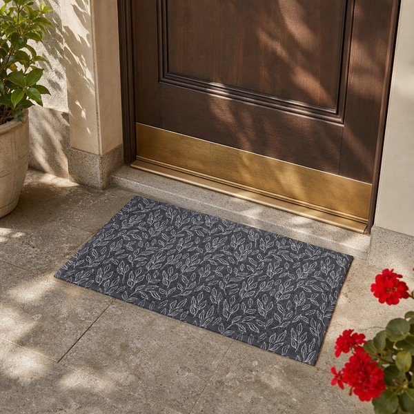 Wycieraczka 40x70 cm Navy Leaf – Artsy Doormats-image-3
