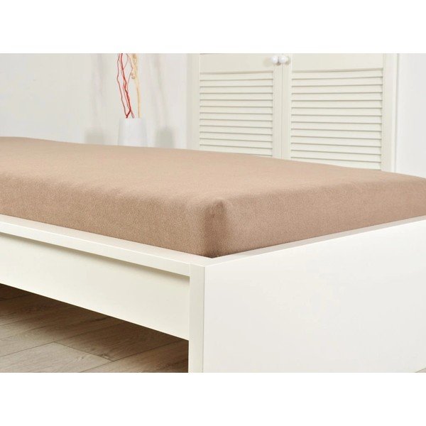 Prześcieradło dziecięce frotte do łóżeczka 70x140 cm – B.E.S.-image-1