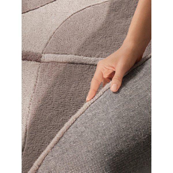 Fioletowy wełniany okrągły dywan ø 160 cm Virelle – Villeroy&Boch-image-2