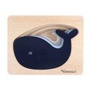 Drewniane puzzle Whale – Kindsgut