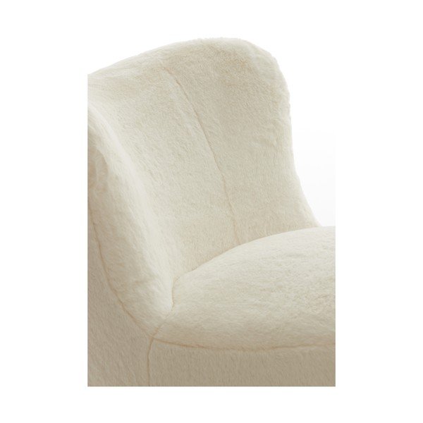 Kremowy fotel z materiału bouclé Kamovu – Light & Living-image-1