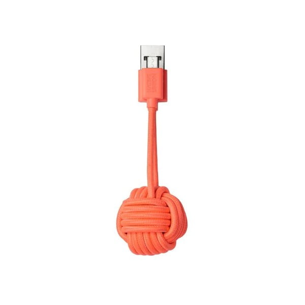 Pomarańczowy kabel Micro USB Native Union Key Cable