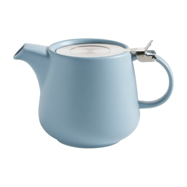 Niebieski dzbanek porcelanowy do herbaty z sitkiem Maxwell & Williams Tint, 600 ml