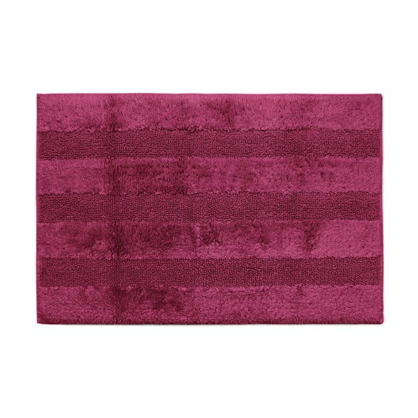 Fioletowy dywanik łazienkowy Jalouse Maison Tapis De Bain Rouge, 60x90 cm